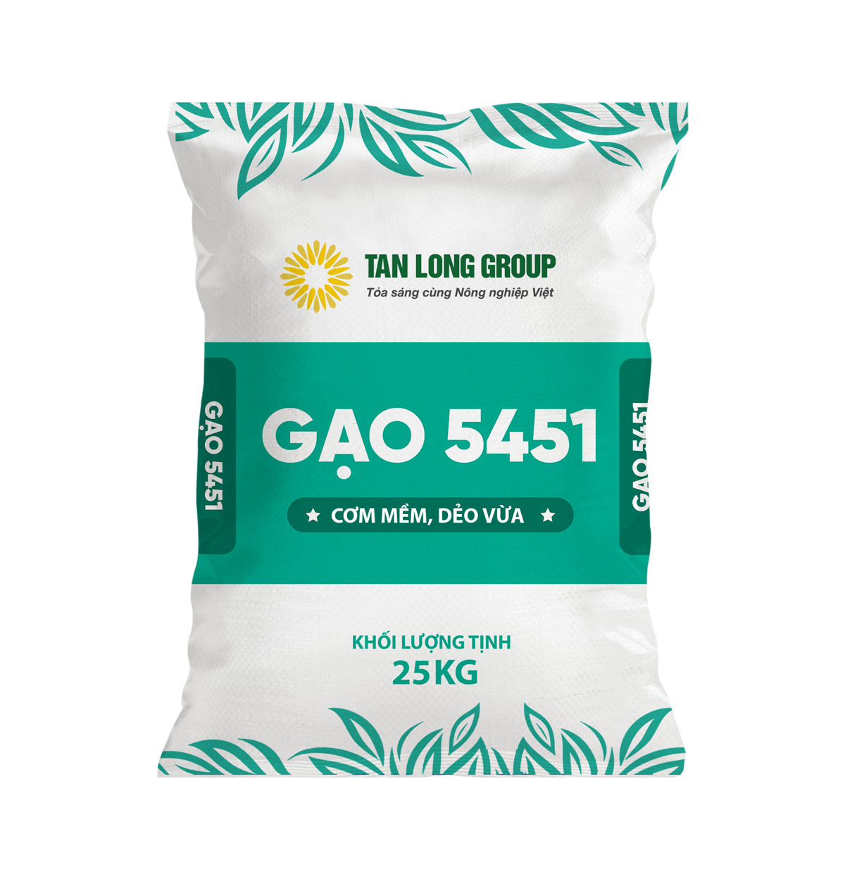 Gạo 5451 - Dẻo vừa - Mềm cơm